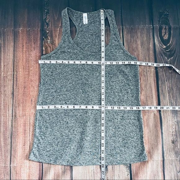 Over the Limit Marled Gray Grey Tank Tank NWOT M - Picture 11 of 12
